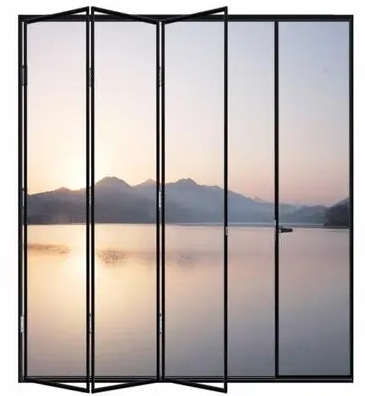 江北极窄折叠门